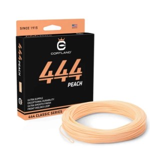 cortland fly line 444 peach wf7f 90'