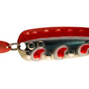 len thompson dimpled 13x red/white