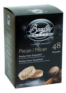 bradley bisquettes pecan 48pk